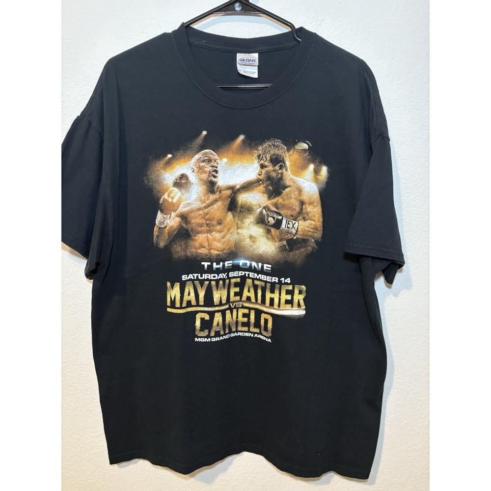 Mayweather Vs Canelo The One Men's T Shirt Size XL September 14 MGM Grand Arena